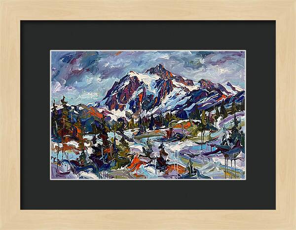 Snowy Mountain Majesty