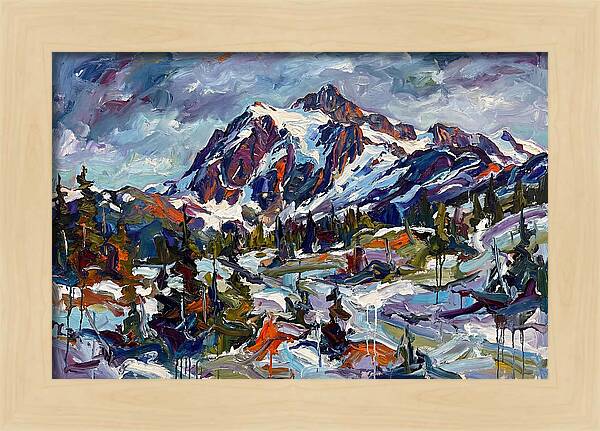 Snowy Mountain Majesty