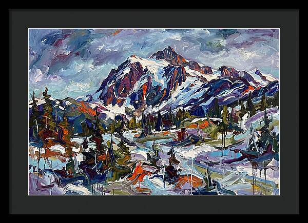 Snowy Mountain Majesty
