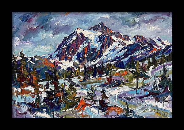 Snowy Mountain Majesty