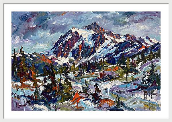 Snowy Mountain Majesty