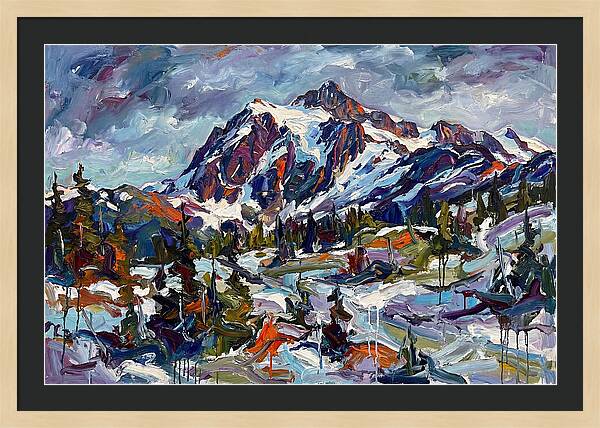 Snowy Mountain Majesty
