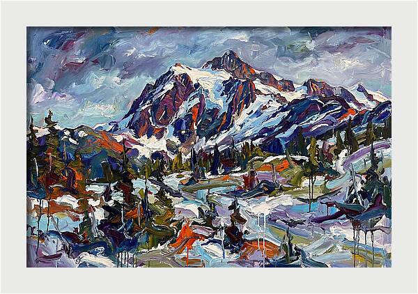 Snowy Mountain Majesty