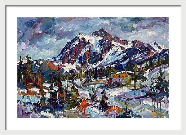 Snowy Mountain Majesty