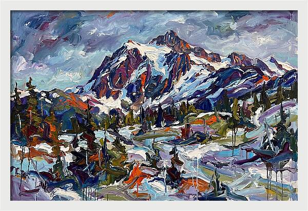 Snowy Mountain Majesty