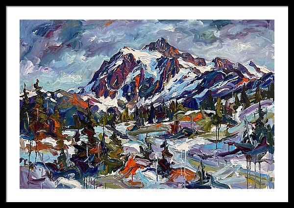 Snowy Mountain Majesty