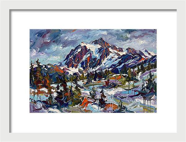 Snowy Mountain Majesty