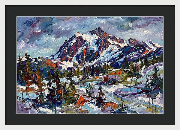 Snowy Mountain Majesty