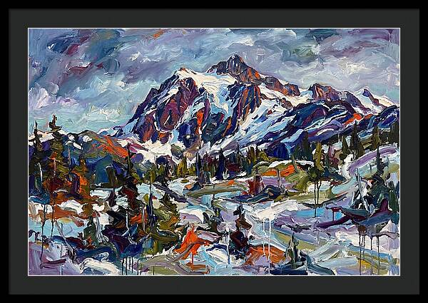 Snowy Mountain Majesty