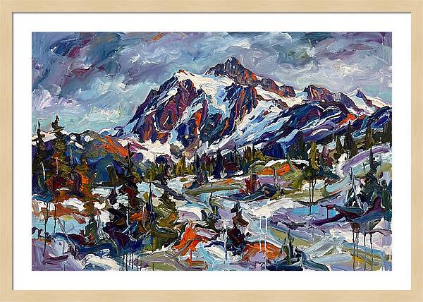 Snowy Mountain Majesty