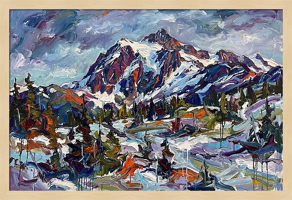 Snowy Mountain Majesty