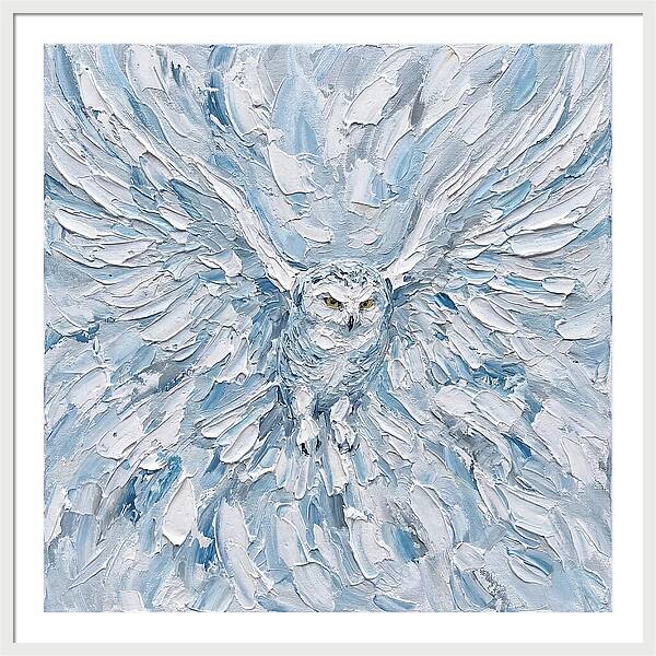 Snowy Owl In Flight