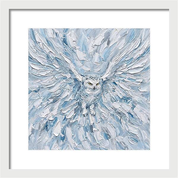 Snowy Owl In Flight