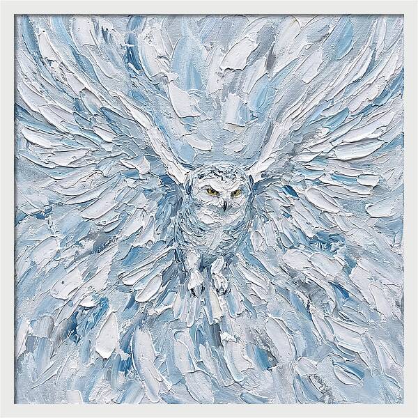Snowy Owl In Flight