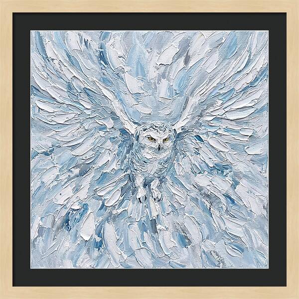 Snowy Owl In Flight