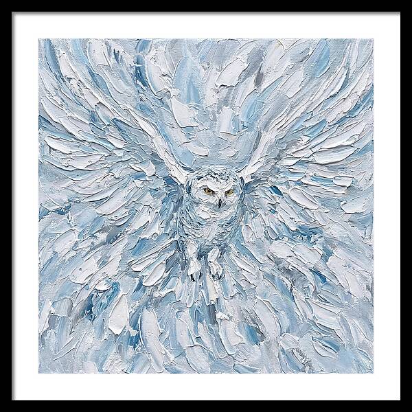 Snowy Owl In Flight