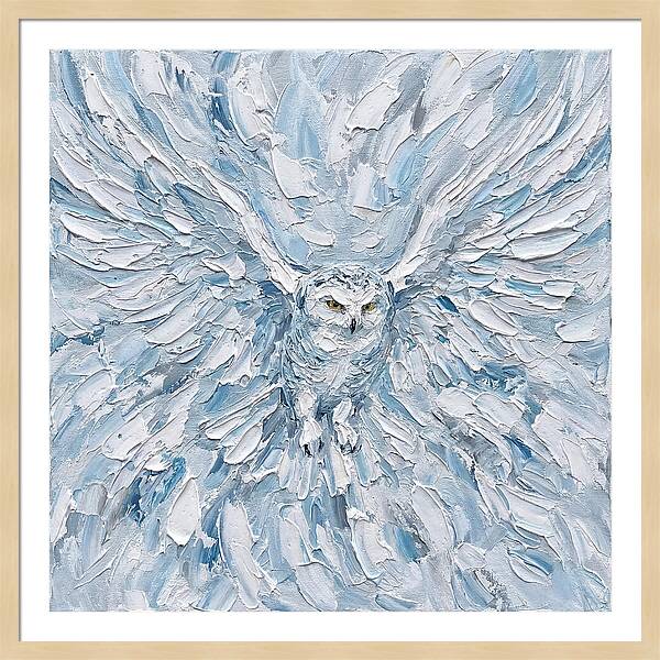 Snowy Owl In Flight