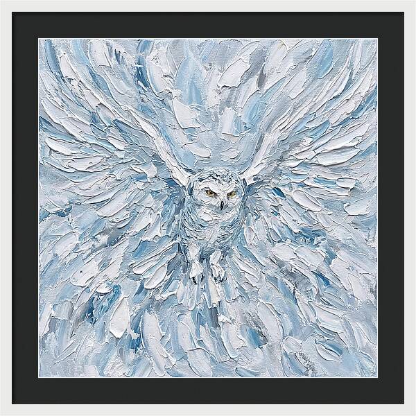 Snowy Owl In Flight