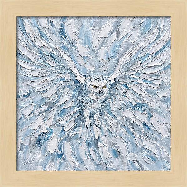 Snowy Owl In Flight