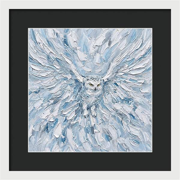 Snowy Owl In Flight