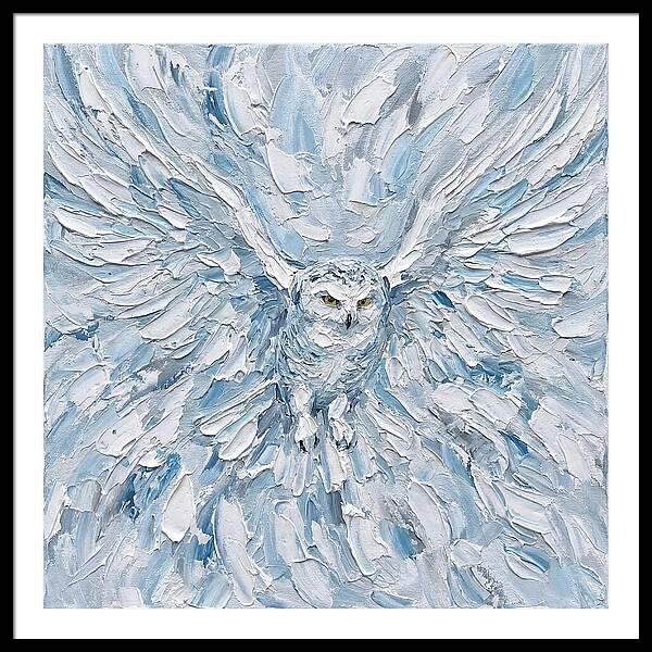 Snowy Owl In Flight