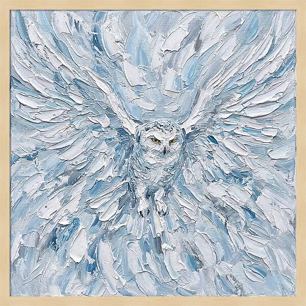Snowy Owl In Flight