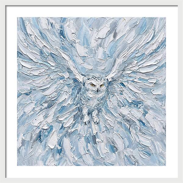 Snowy Owl In Flight