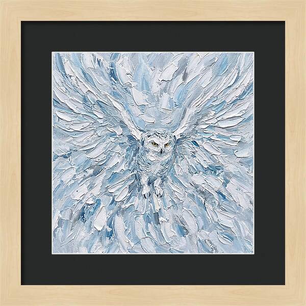 Snowy Owl In Flight
