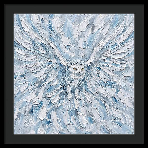 Snowy Owl In Flight