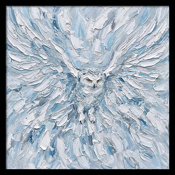 Snowy Owl In Flight