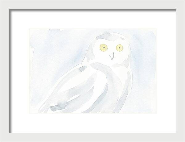 Snowy Owl Serenity