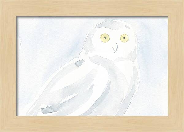 Snowy Owl Serenity