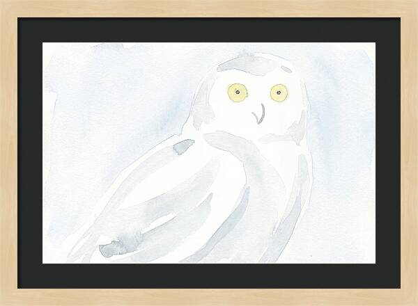Snowy Owl Serenity