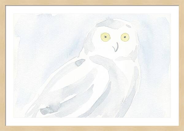 Snowy Owl Serenity