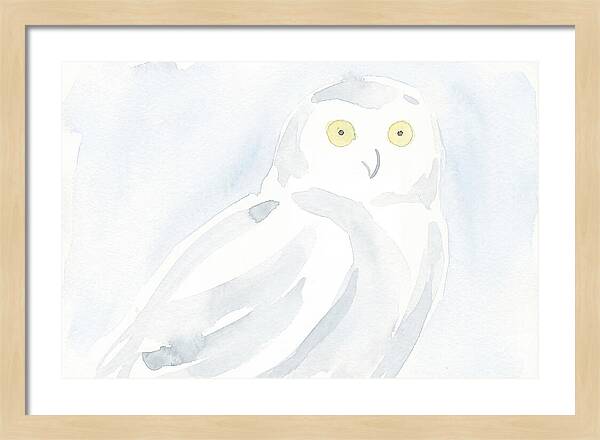 Snowy Owl Serenity
