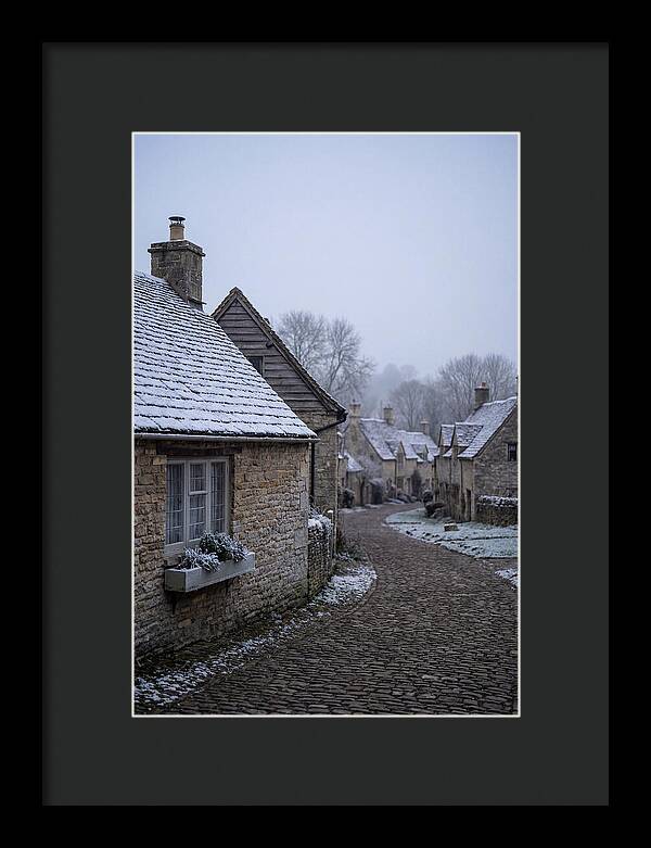 Snowy Village Serenity
