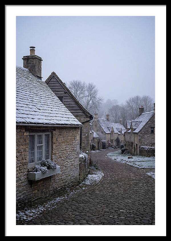 Snowy Village Serenity