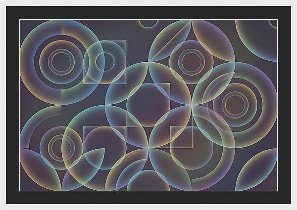Soap Bubble Surface With Rainbow Hues