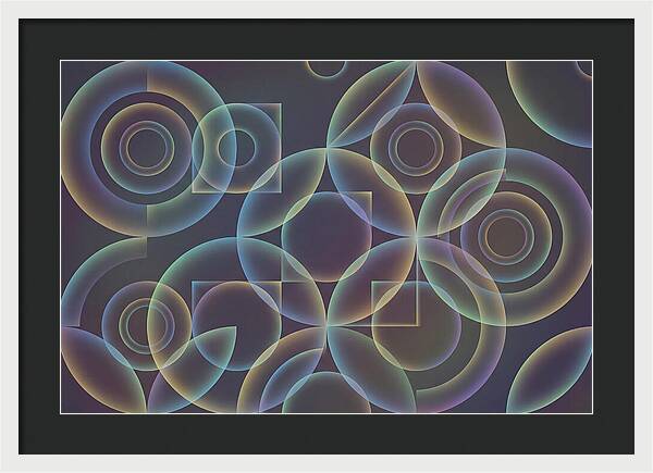 Soap Bubble Surface With Rainbow Hues