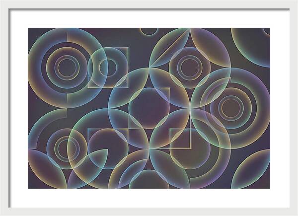 Soap Bubble Surface With Rainbow Hues