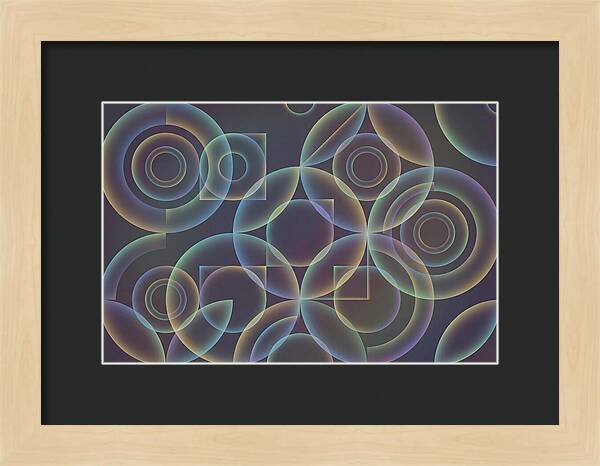Soap Bubble Surface With Rainbow Hues
