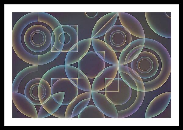 Soap Bubble Surface With Rainbow Hues
