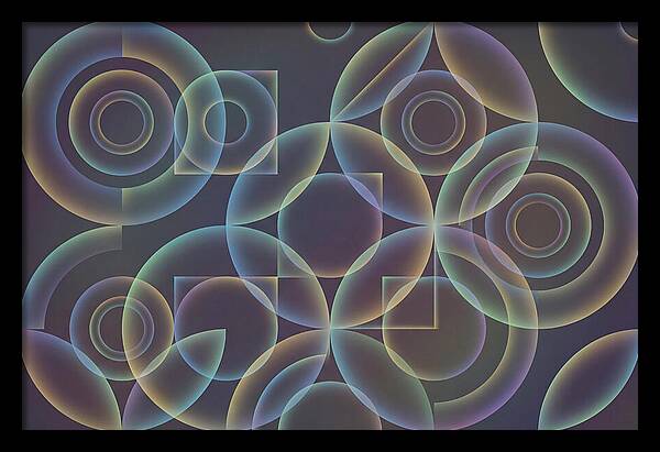 Soap Bubble Surface With Rainbow Hues