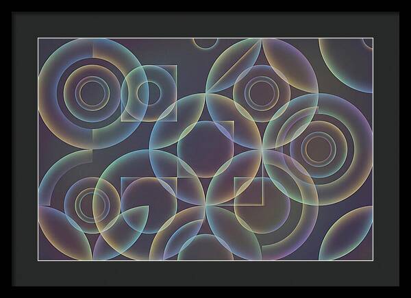 Soap Bubble Surface With Rainbow Hues