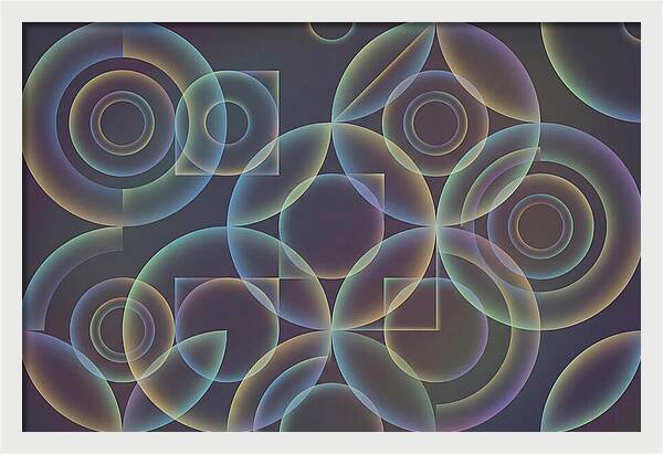 Soap Bubble Surface With Rainbow Hues