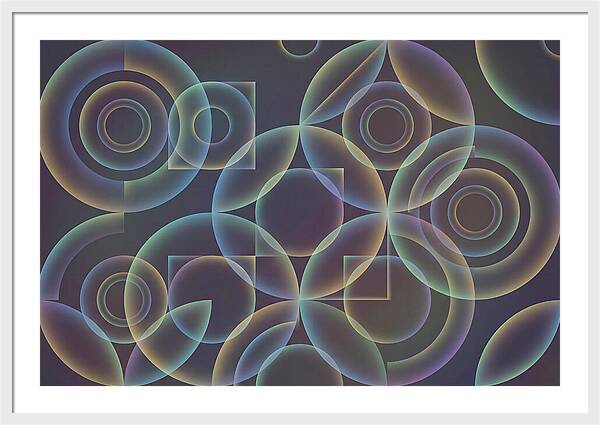 Soap Bubble Surface With Rainbow Hues