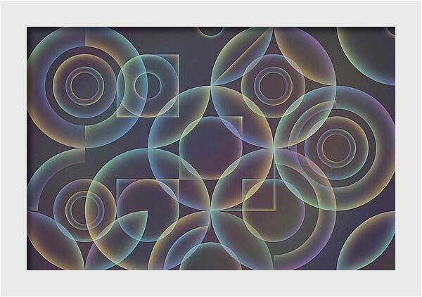 Soap Bubble Surface With Rainbow Hues