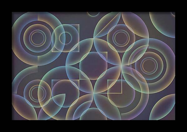Soap Bubble Surface With Rainbow Hues