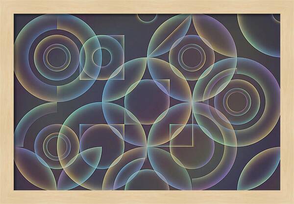 Soap Bubble Surface With Rainbow Hues