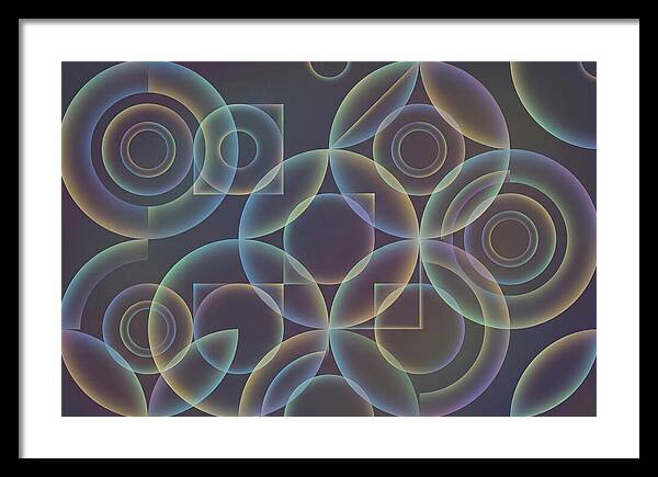 Soap Bubble Surface With Rainbow Hues